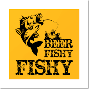 Beer Fishy Fishy Posters and Art